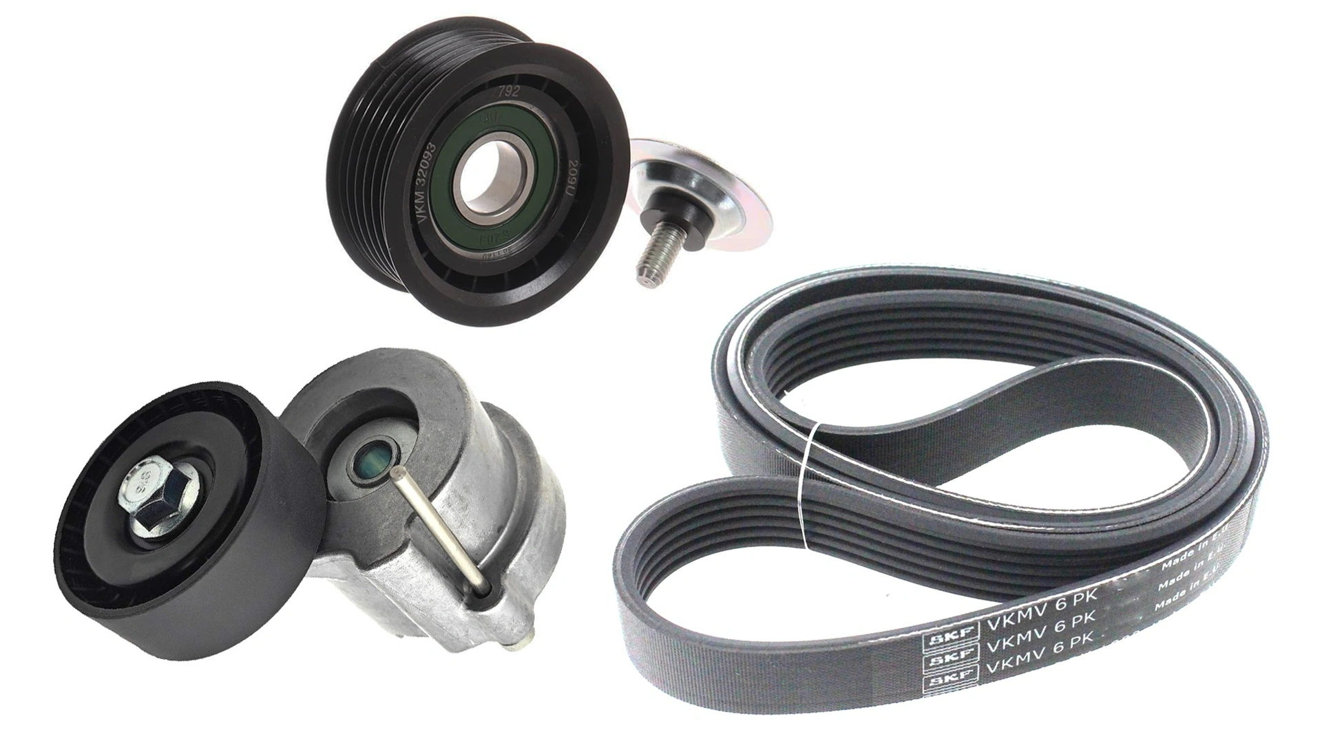 V-ribbed Belt Set
