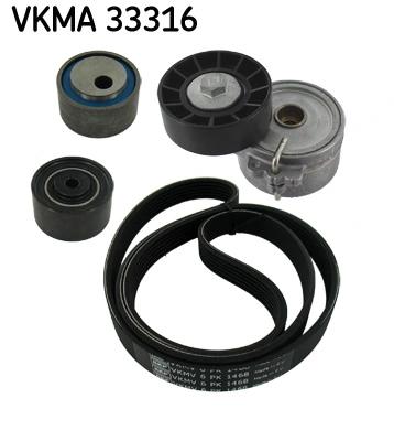 V-ribbed Belt Set