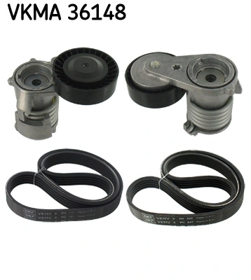 V-ribbed Belt Set