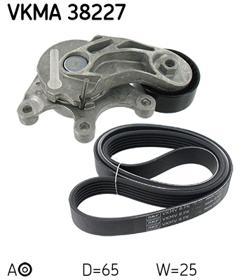 V-ribbed Belt Set