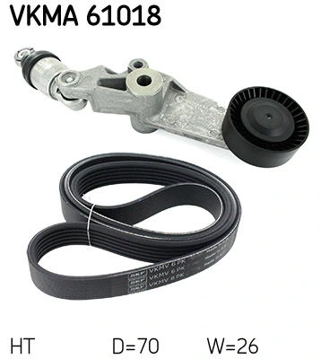 V-ribbed Belt Set