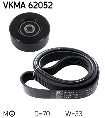 V-ribbed Belt Set