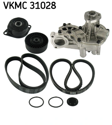 Water Pump + V-ribbed Belt Kit