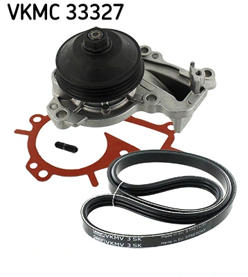 Water Pump + V-ribbed Belt Kit