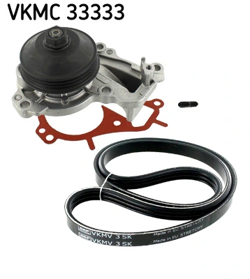 Water Pump + V-ribbed Belt Kit
