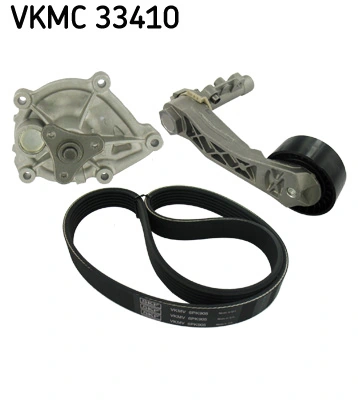 Water Pump + V-ribbed Belt Kit