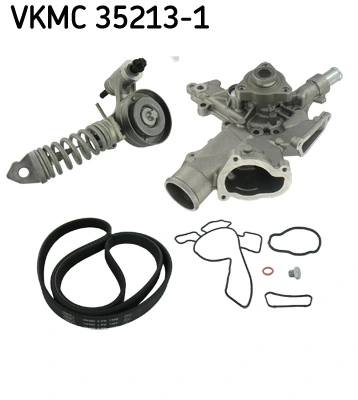 Water Pump + V-ribbed Belt Kit