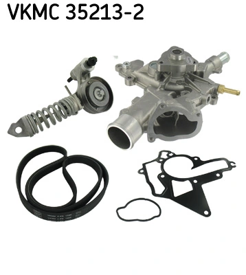 Water Pump + V-ribbed Belt Kit