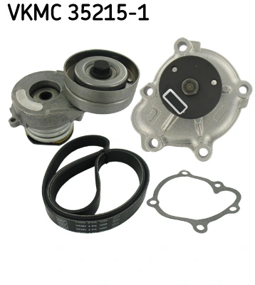 Water Pump + V-ribbed Belt Kit