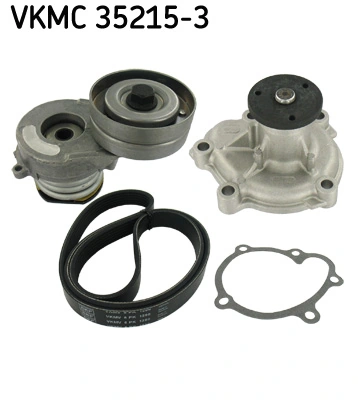 Water Pump + V-ribbed Belt Kit