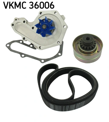 Water Pump + V-ribbed Belt Kit
