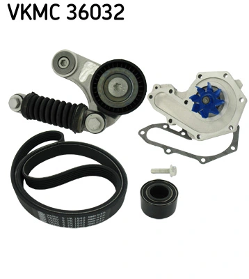Water Pump + V-ribbed Belt Kit