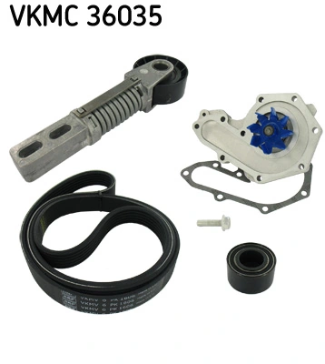 Water Pump + V-ribbed Belt Kit