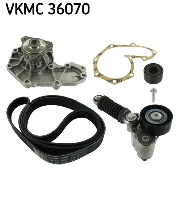 Water Pump + V-ribbed Belt Kit