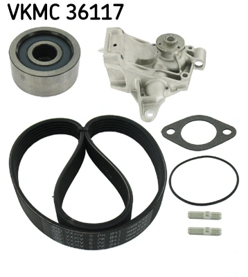Water Pump + V-ribbed Belt Kit