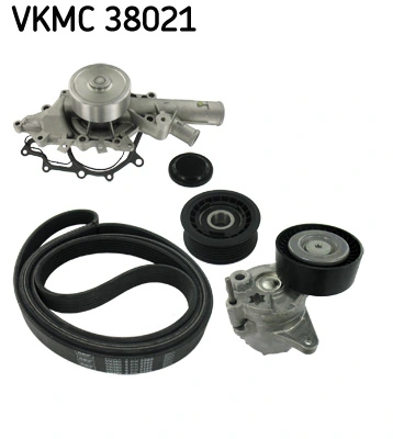 Water Pump + V-ribbed Belt Kit