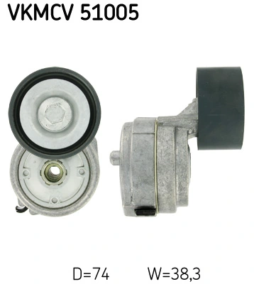 Belt Tensioner, V-ribbed belt