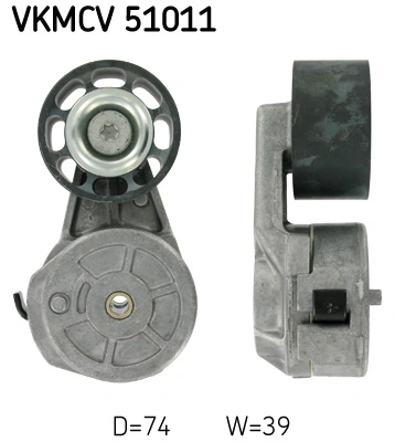 Belt Tensioner, V-ribbed belt