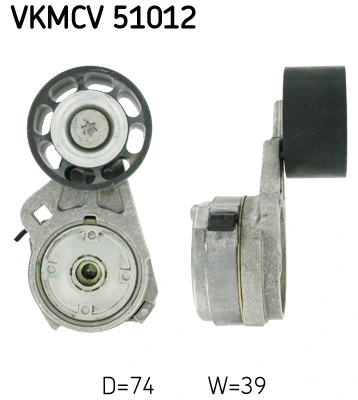 Belt Tensioner, V-ribbed belt