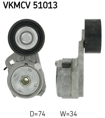 Belt Tensioner, V-ribbed belt