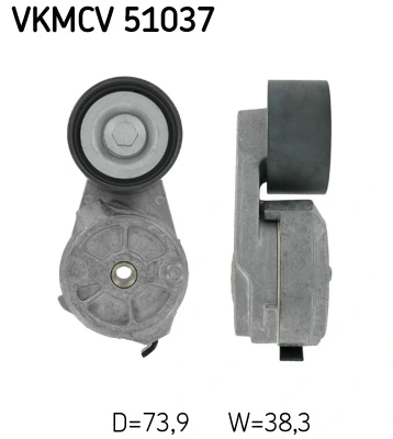 Belt Tensioner, V-ribbed belt