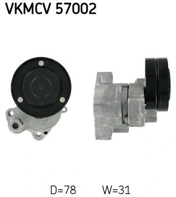 Belt Tensioner, V-ribbed belt