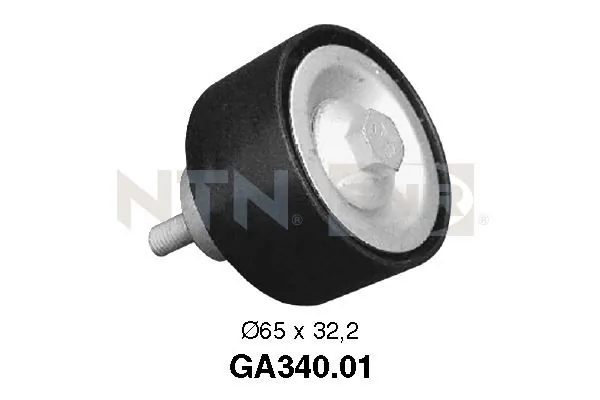 Deflection/Guide Pulley, V-ribbed belt