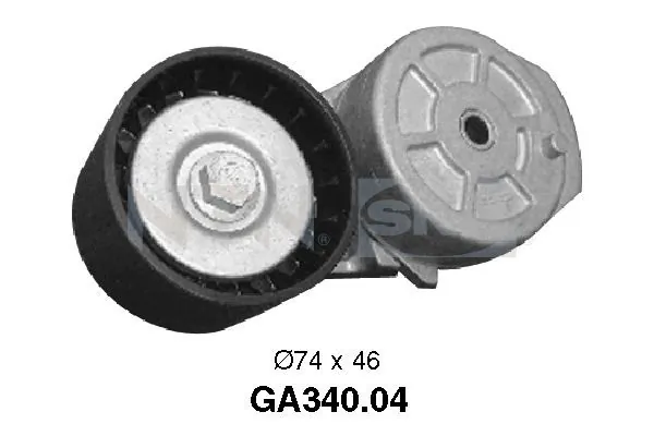 Tensioner Pulley, V-ribbed belt