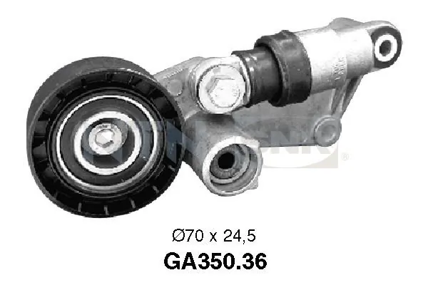 Tensioner Pulley, V-ribbed belt