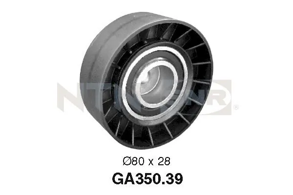Deflection/Guide Pulley, V-ribbed belt