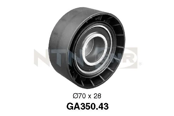 Deflection/Guide Pulley, V-ribbed belt