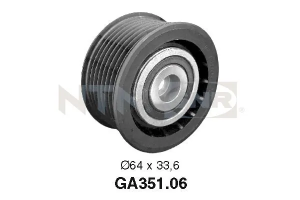 Tensioner Pulley, V-ribbed belt