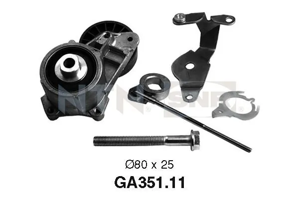 Tensioner Pulley, V-ribbed belt