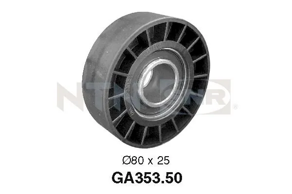 Deflection/Guide Pulley, V-ribbed belt