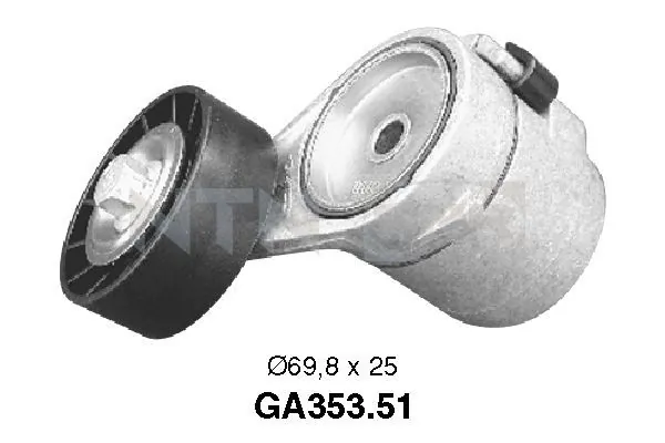 Tensioner Pulley, V-ribbed belt