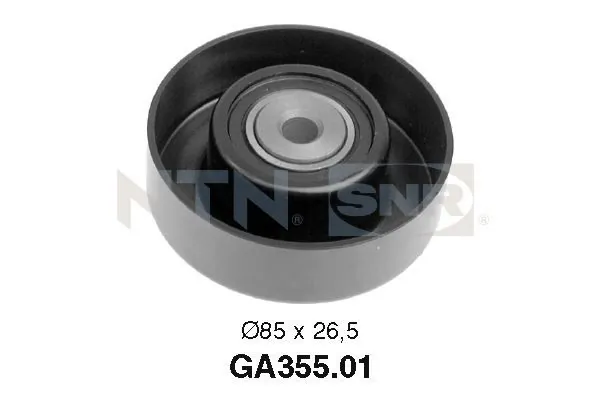 Deflection/Guide Pulley, V-ribbed belt