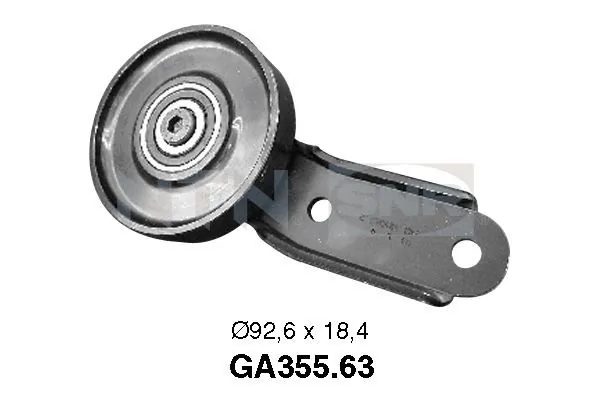 Tensioner Pulley, V-ribbed belt
