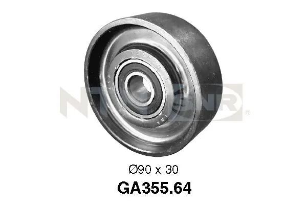 Deflection/Guide Pulley, V-ribbed belt