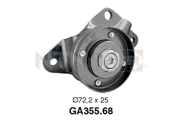 Tensioner Pulley, V-ribbed belt