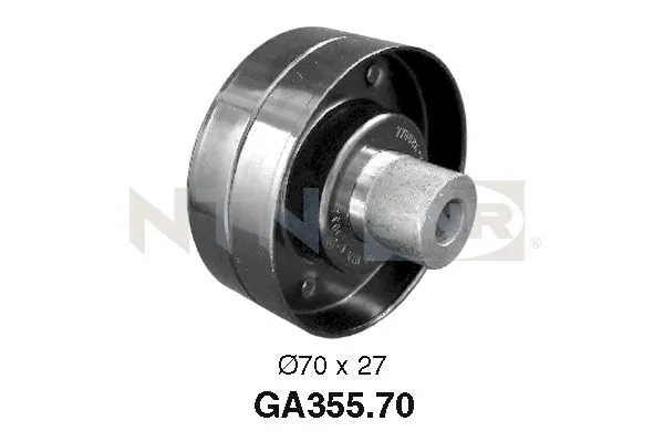 Deflection/Guide Pulley, V-ribbed belt