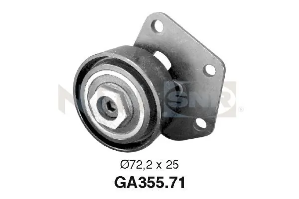 Tensioner Pulley, V-ribbed belt