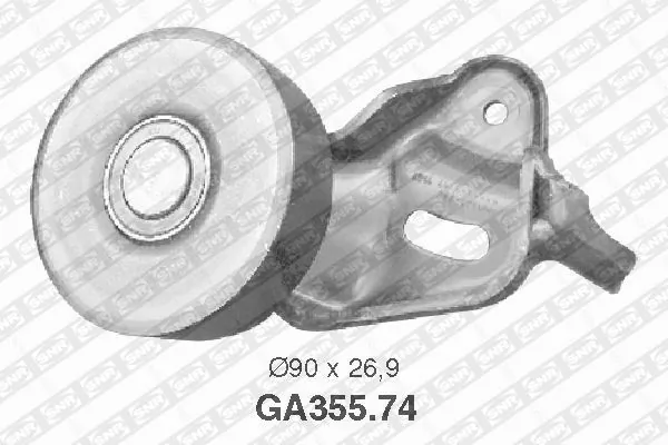Tensioner Pulley, V-ribbed belt