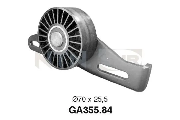 Tensioner Pulley, V-ribbed belt