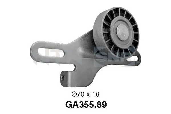 Tensioner Pulley, V-ribbed belt