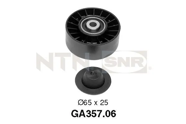 Deflection/Guide Pulley, V-ribbed belt