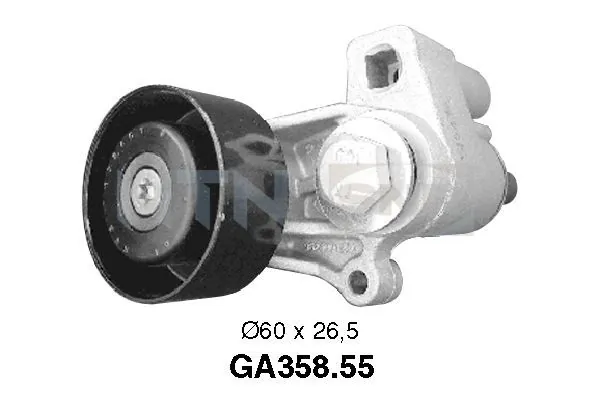 Tensioner Pulley, V-ribbed belt