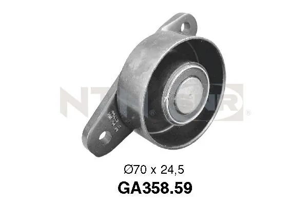Deflection/Guide Pulley, V-ribbed belt