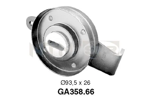 Tensioner Pulley, V-ribbed belt