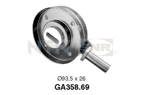 Tensioner Pulley, V-ribbed belt