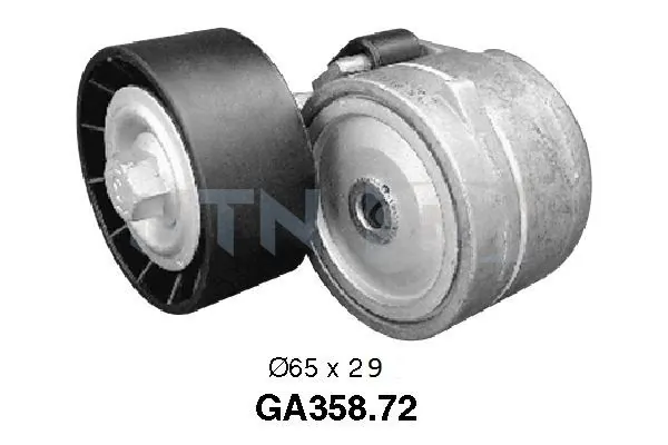 Tensioner Pulley, V-ribbed belt